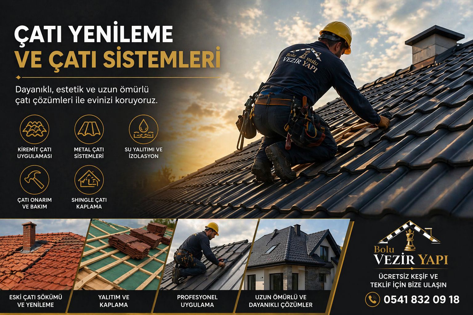 Çatı Yenileme ve Çatı Sistemleri